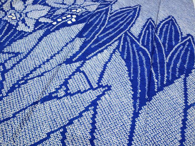平和屋着物●豪華振袖　総絞り　草花文　正絹　逸品　CABF3468ut_6