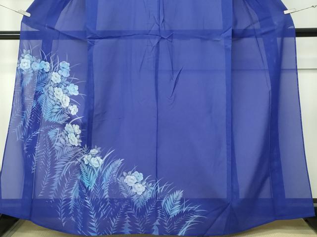 平和屋着物＊夏物　訪問着　絽　草花文　正絹　逸品　CABF4600rv_2