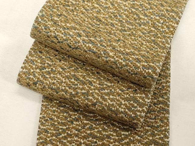 平和屋着物●男性　本場筑前博多織　角帯　霞文　正絹　逸品　CABF6264dy 15,210円
