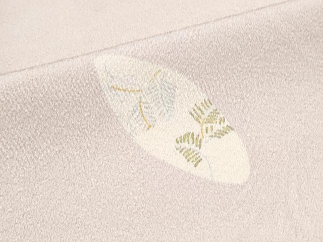 平和屋着物▽上質な小紋　単衣　貝合わせ松葉文　正絹　逸品　CABF7726th_4