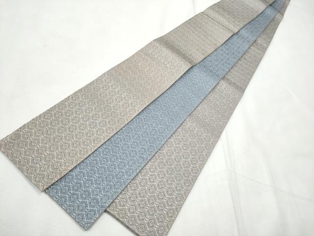 平和屋着物●男性　両面　角帯　天井花文　CABF8422hy
