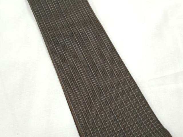 平和屋着物□男性 両面角帯 格子 正絹 逸品 AAAP9180pf 平和屋着物