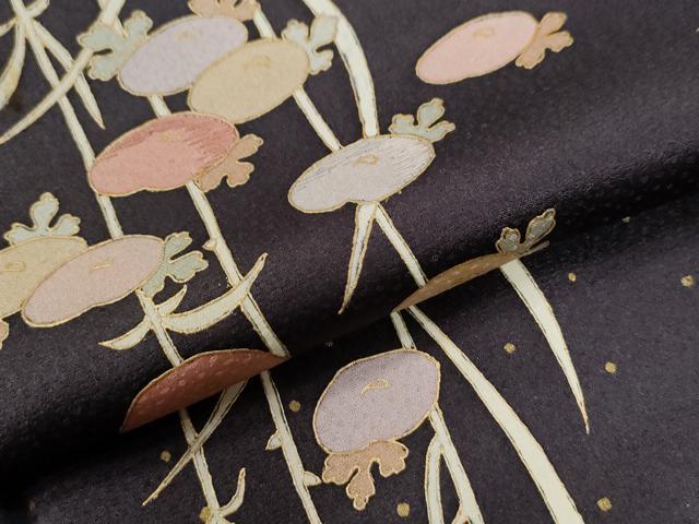 平和屋着物●訪問着　刺繍　万寿菊　金彩　正絹　逸品　CABG0030yc_4