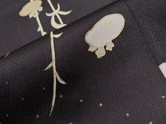 平和屋着物●訪問着　刺繍　万寿菊　金彩　正絹　逸品　CABG0030yc_5
