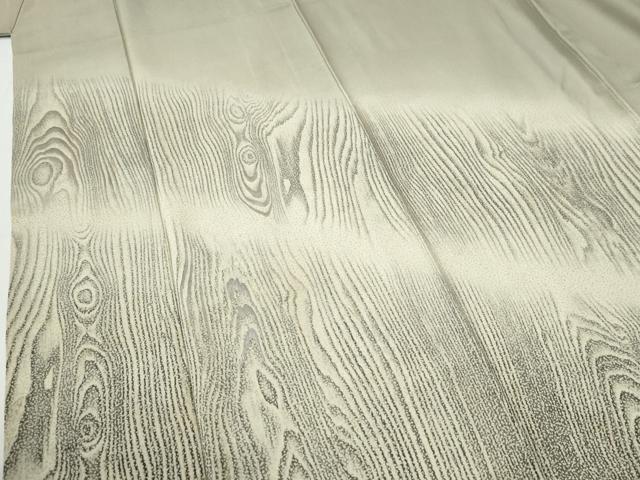 平和屋着物●東京友禅　熊谷好博子　訪問着　杢目文様　暈し染め　正絹　逸品　CABG0782yc_3