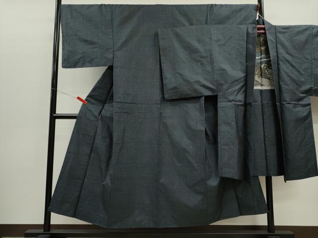 平和屋着物●男性 本場大島紬 アンサンブル 100亀甲 総詰め 正絹 逸品 CABG2109ze