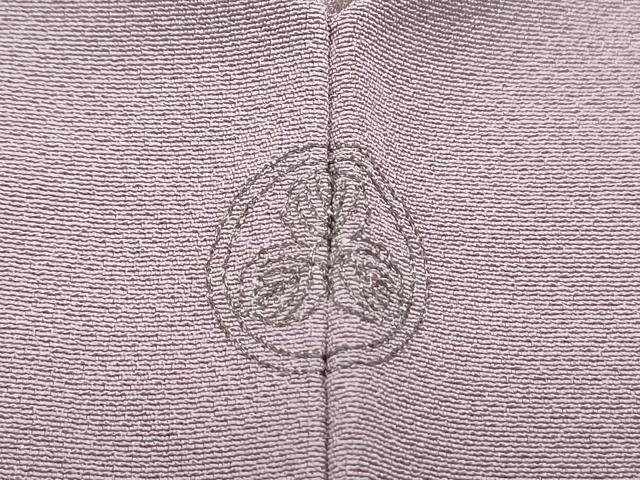平和屋着物▽上質な色無地　単衣　紅藤色　正絹　逸品　CABG2686th_6