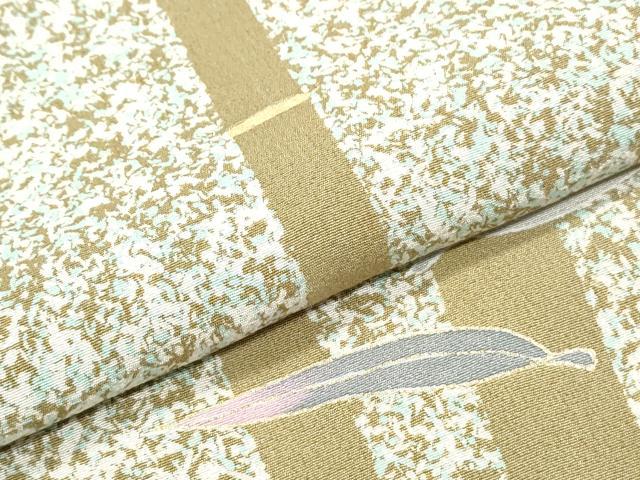 平和屋着物●訪問着　笹竹文　たたき染め　金彩　正絹　逸品　CABG2796th_6