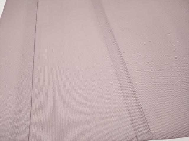 平和屋着物＊夏物　色無地　縦絽　梅鼠色　ロング丈　洗える着物　CABG3297tx_3