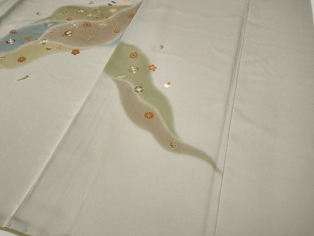 平和屋着物●訪問着　刺繍　道長宝尽くし文　金彩　正絹　逸品　CABG5501ut_4