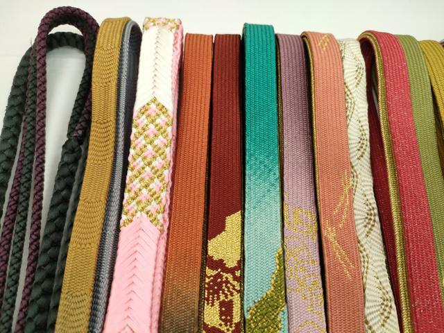 平和屋着物●和装小物　帯締め20本セット　高麗組　唐組　奈良組　鴨川組　金銀糸　未使用あり　逸品　CABH2027ju_1