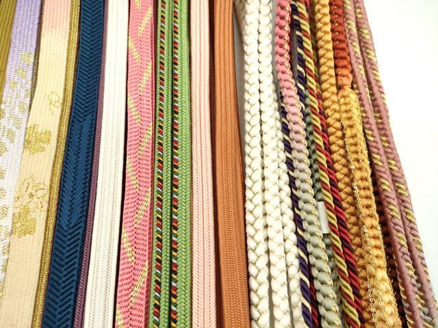 平和屋着物●和装小物　帯締め20本セット　高麗組　畝打組　冠組　笹浪組　礼装用　金銀糸　未使用あり　逸品　CABH2058ju_4