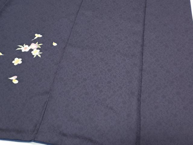 平和屋着物●訪問着　草花文　やまと誂製　正絹　逸品　CABH3738th_4