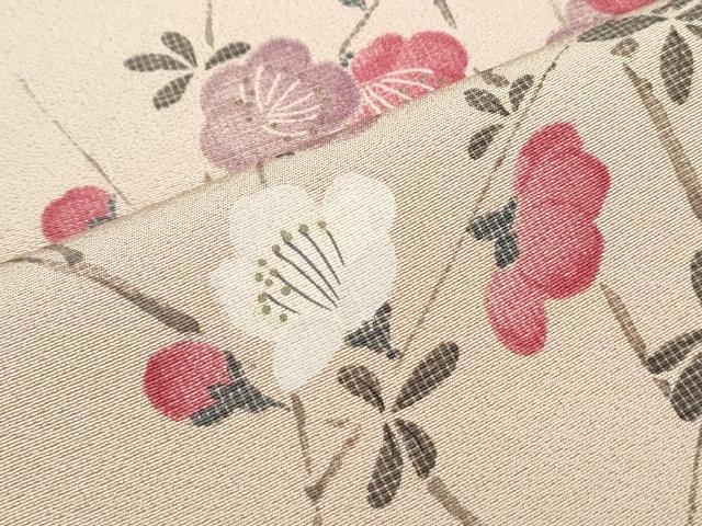 平和屋着物●訪問着　枝花文　暈し染め　金彩　正絹　逸品　CABH3744th_5