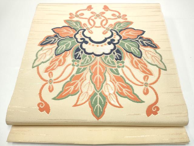 平和屋着物●全通柄　本袋帯　手織　飛鳥　金糸　正絹　逸品　CABH4963hy 20,878円