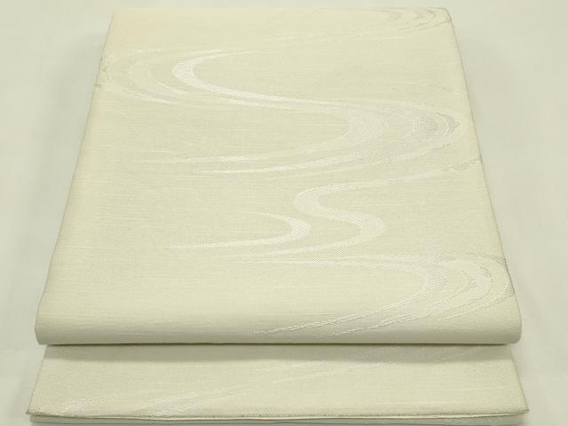 平和屋着物＊夏物　六通柄袋帯　せせらぎ　正絹　逸品　CABH5806rv