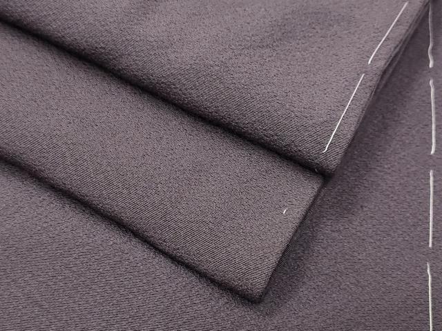 平和屋着物●上質な色無地　葡萄鼠色　正絹　逸品　未使用　CABI0489gh 29,575円