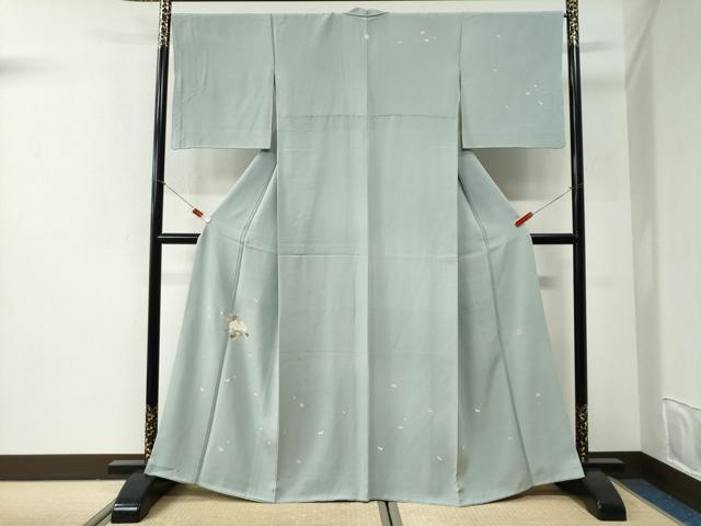 平和屋着物●訪問着　友禅　作家物　舞花文　正絹　逸品　CABI2549yc 30,420円