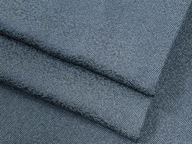平和屋着物●江戸小紋　鮫小紋柄　正絹　逸品　CABI2763yc