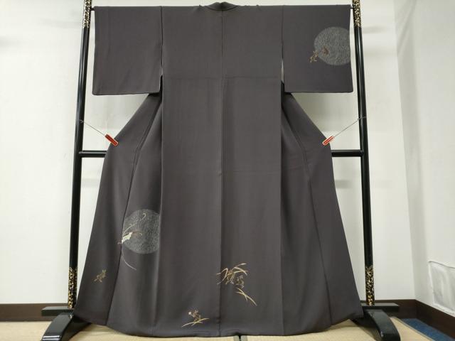 平和屋着物●訪問着　十五夜　月兎　ラメ糸　金彩　正絹　逸品　CABI3164yc 35,490円