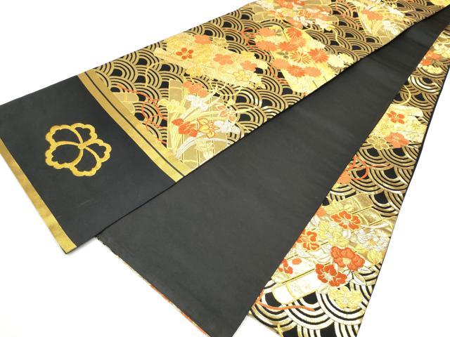 平和屋着物●希少　だらり帯　芸姑　舞妓　唐織　黒地　金糸　正絹　逸品　CABI9004hy 162,500円