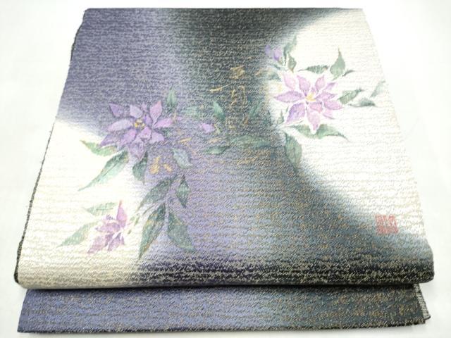 平和屋着物●太鼓柄袋帯　作家物　舞花文　金糸　正絹　逸品　CABI9032hy 32,110円