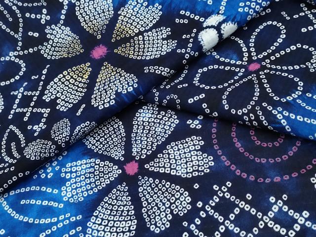 平和屋着物∴夏物　浴衣　吉祥舞花文　綿　逸品　CABJ0059ng 19,110円