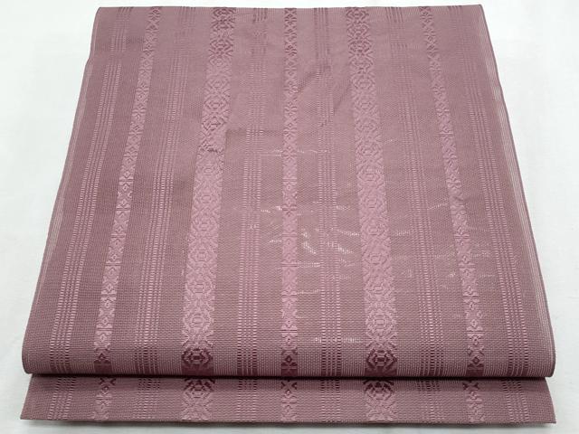 平和屋着物＊夏物　本場筑前博多織　八寸名古屋帯　紗献上　胡桃染色　正絹　逸品　CABJ4584fb 21,450円
