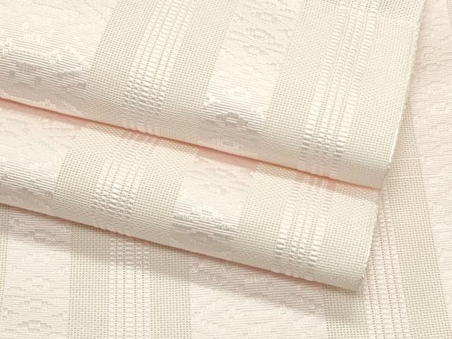 平和屋着物＊夏物　八寸名古屋帯　博多織　紗献上　洗柿色　CABJ8905rv