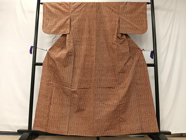 平和屋着物□上質な紬 間道 正絹 逸品 CABK0250uaの通販はau PAY