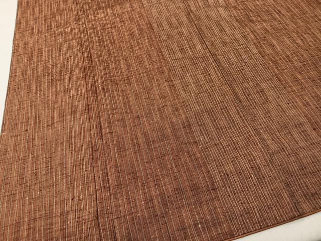 平和屋着物□上質な紬 間道 正絹 逸品 CABK0250uaの通販はau PAY
