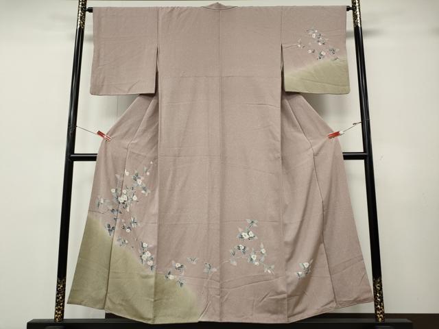 平和屋着物●訪問着　友禅　枝花文　正絹　逸品　CABK8073ut 24,336円