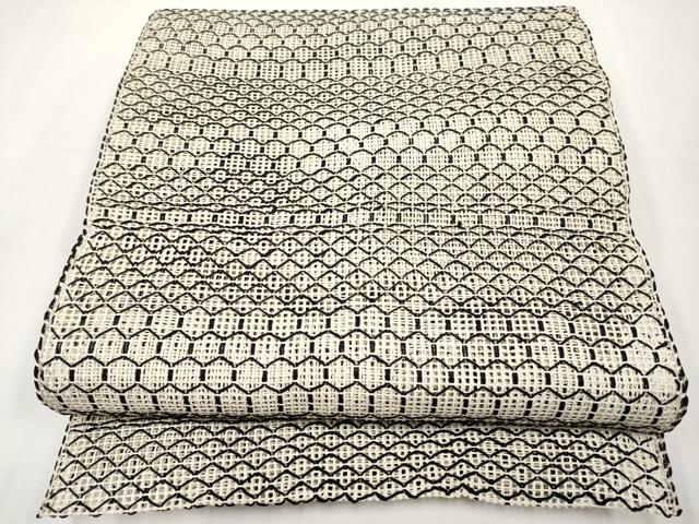 平和屋着物＊夏物 八寸名古屋帯 羅 横段文 正絹 逸品 CABL1414tx