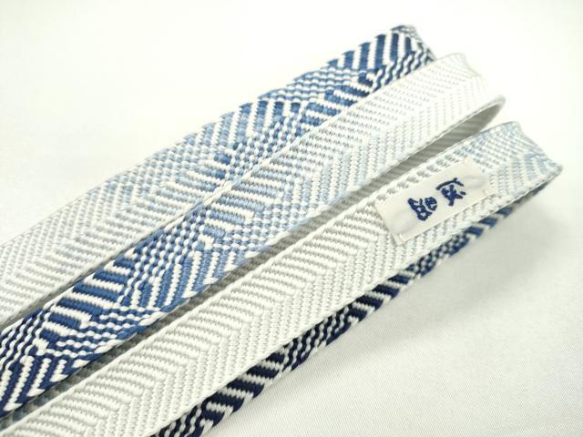 平和屋本店□極上 有職組紐道明 帯締め 笹浪組 つづれ錦 緑 宮内庁