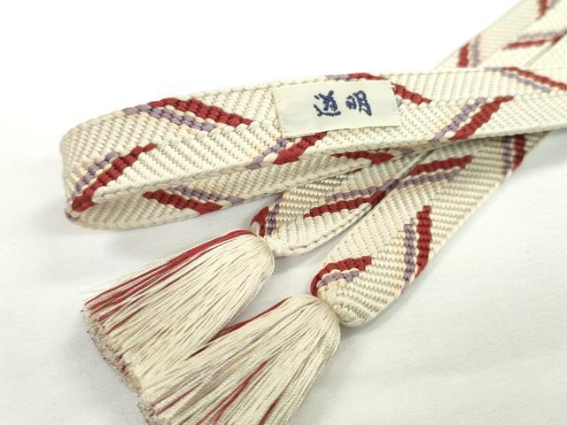 平和屋本店■極上　有職組紐道明　帯締め　笹浪組　宮内庁御用　国立博物館御用　東京芸術大学御用　逸品　CXAA0580s5
