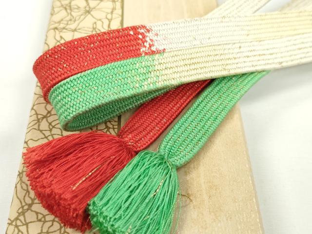 平和屋本店■極上　有職組紐道明　帯締め　高麗組　金糸　宮内庁御用　国立博物館御用　東京芸術大学御用　逸品　CXAA0607s5