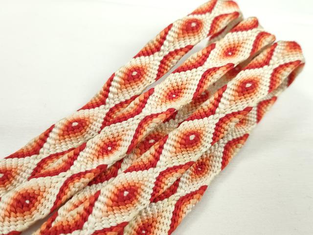 平和屋本店□極上 有職組紐道明 帯締め 唐組 宮内庁御用 国立博物館御用