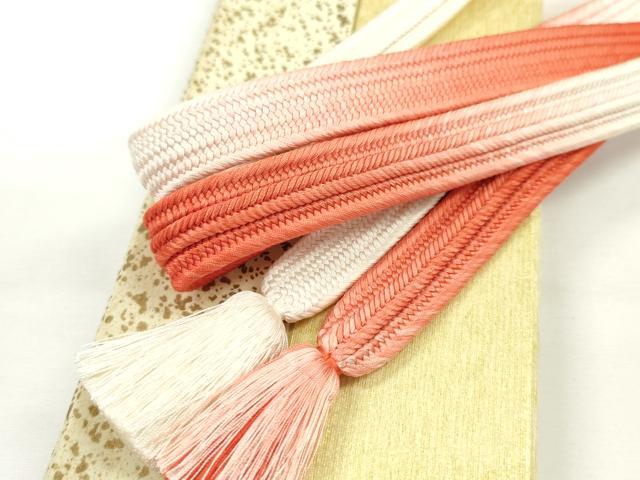 平和屋本店■極上　有職組紐道明　帯締め　畝組　大暈し　宮内庁御用　国立博物館御用　東京芸術大学御用　逸品　CXAA0656s5