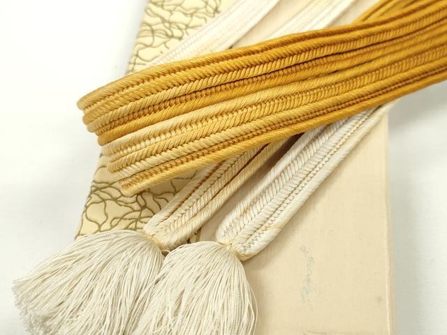 平和屋本店■極上　有職組紐道明　帯締め　畝組　大暈し　宮内庁御用　国立博物館御用　東京芸術大学御用　逸品　CXAA0657s5