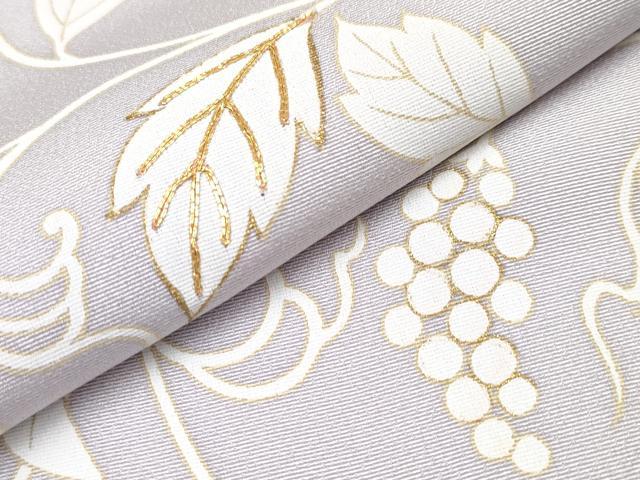 平和屋本店□極上 きもの志麻 岩下志麻ブランド 訪問着 駒刺繍 葡萄蔦