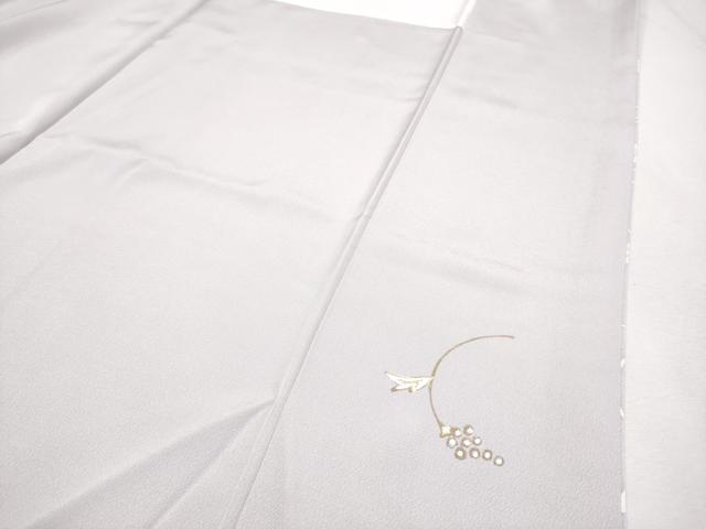 平和屋本店□極上 きもの志麻 岩下志麻ブランド 訪問着 駒刺繍 葡萄蔦