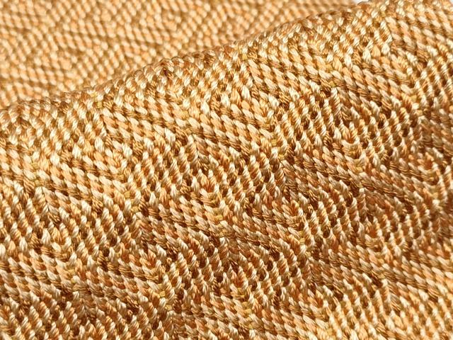 平和屋本店□希少 男性 角帯 日本工芸会正会員 宮島 勇作 捩織男 