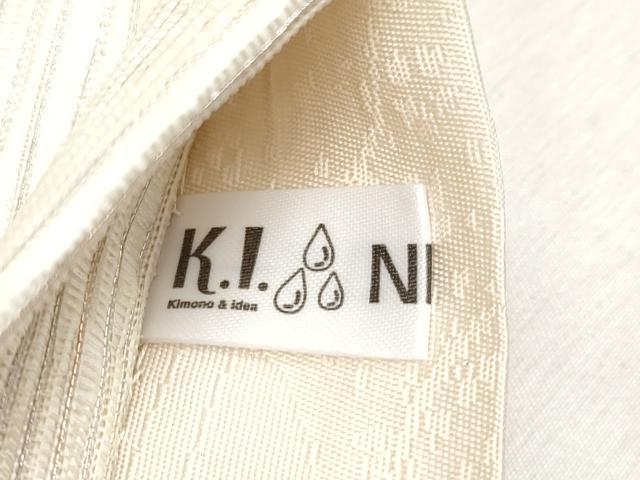 平和屋本店□極上 太鼓柄袋帯 猫 銀彩 逸品 CYAA1137s5