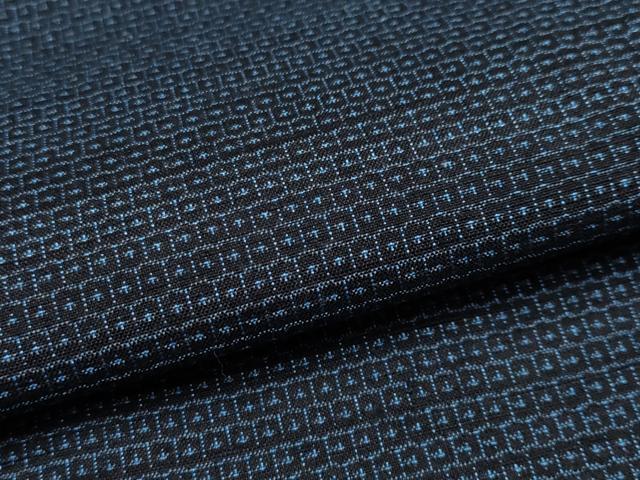 平和屋本店■極上　日本工芸会正会員　林宗平　男性　越後古代紬　単衣　本草木染　100亀甲　証紙付き　逸品　未使用　CYAA1205s5