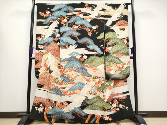 ◆K1498◆アンティーク着物　錦紗縮緬　薄紅色　金駒刺繍　四季花吉祥　大正浪漫 ◇K1498◇アンティーク着物錦紗縮緬薄紅色金駒刺繍四季花吉祥
