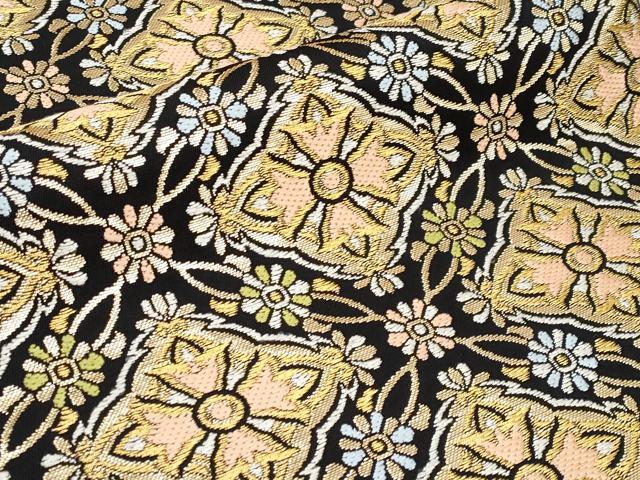 平和屋本店□極上 六通柄袋帯 唐織 錦繍細微 猫 虎 犬 逸品