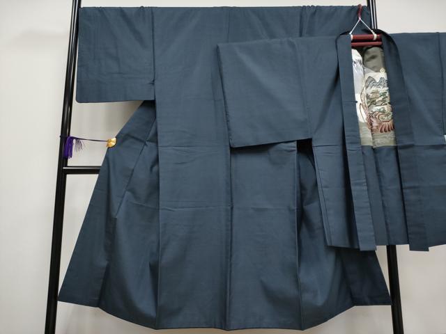 平和屋本店■極上　男性　本場大島紬　アンサンブル　100亀甲　総絣　逸品　CYAA1529s5