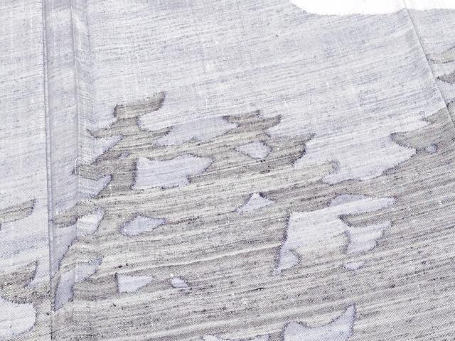 平和屋着物□極上 能州紬 絲藝苑 上島洋山 訪問着 枝松