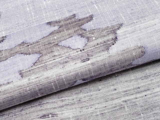 平和屋着物□極上 能州紬 絲藝苑 上島洋山 訪問着 枝松