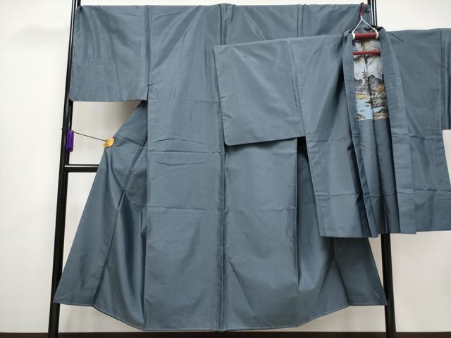 平和屋本店■極上　男性　本場大島紬　アンサンブル　逸品　未使用　CYAA1595s5